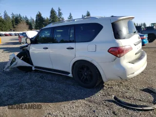 2011 Infiniti QX56 8-passenger z VIN JN8AZ2NC0B9301816, wystawiony jako Copart lot #47070355 z przebiegiem Nie podano mil oraz Szkoda całkowita • Salvage title. Historia ofert i sprzedaży dostępna na DreamBid. Obrazek 2.