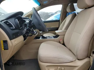 2019 Kia Sedona EX with VIN KNDMB5C17K6543326, listed as a Copart auction lot 46068965 with 76,410 mi miles and Salvage Title. Bid and sale history available at carsss.com. Image 7.