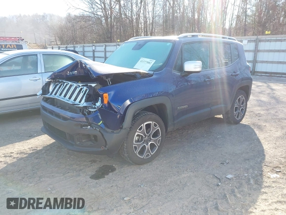 2018 Jeep Renegade Limited z VIN ZACCJBDBXJPG88893, wystawiony jako IAAI lot #41377082 z przebiegiem 120 694 mil mil oraz . Historia ofert i sprzedaży dostępna na DreamBid. Obrazek 17.