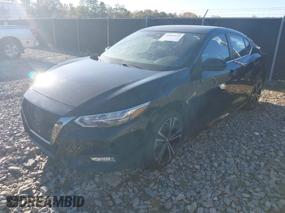2021 Nissan Sentra SR with VIN 3N1AB8DV4MY331763, listed as a IAAI auction lot 40889192 with 46,867 mi miles and . Bid and sale history available at DreamBid. Image 19.