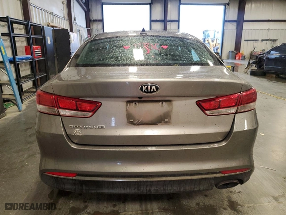 2016 Kia Optima LX with VIN 5XXGT4L36GG023522, listed as a Copart auction lot 51269545 with 189,686 mi miles and Salvage Title. Bid and sale history available at carsss.com. Image 6.