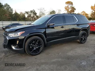 2021 Chevrolet Traverse LT Cloth with VIN 1GNERGKW7MJ168621, listed as a Copart auction lot 79432114 with 63,476 mi miles and Salvage title. Bid and sale history available at DreamBid. Image 1.