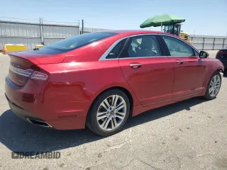 2015 Lincoln MKZ with VIN 3LN6L2G95FR618016, listed as a Copart auction lot 62378435 with 52,405 mi miles and Salvage title. Bid and sale history available at DreamBid. Image 3.
