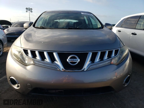 2009 Nissan Murano S with VIN JN8AZ18U29W102034, listed as a Copart auction lot 76122594 with 60,342 mi miles and Salvage Title. Bid and sale history available at carsss.com. Image 5.