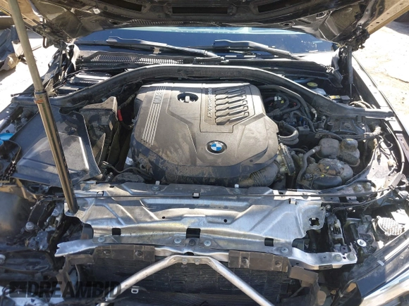 2021 BMW 3 Series M340i xDrive with VIN 3MW5U9J0XM8B49022, listed as a IAAI auction lot 41637152 with 65,452 mi miles. Bid and sale history available at carsss.com. Image 10.
