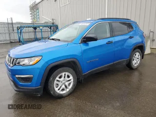 2021 Jeep Compass Sport с VIN 3C4NJCAB3MT598775, выставлен на аукционе Copart как лот 57659685 с пробегом 39 444 миль миль и Чистый • Clean title. История ставок и продаж доступна на DreamBid. Изображение 1.