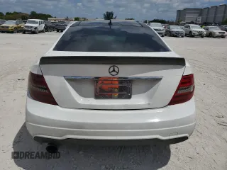 2014 Mercedes-Benz C 250 with VIN WDDGJ4HB5EG197566, listed as a Copart auction lot 53787975 with 124,003 mi miles and Salvage Title. Bid and sale history available at DreamBid. Image 6.
