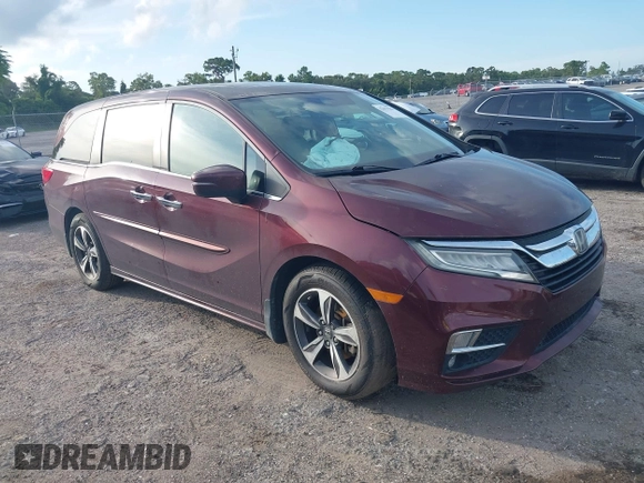 2019 Honda Odyssey Touring с VIN 5FNRL6H81KB104769, выставлен на аукционе IAAI как лот 42694506 с пробегом 108 143 миль миль и . История ставок и продаж доступна на DreamBid. Изображение 1.