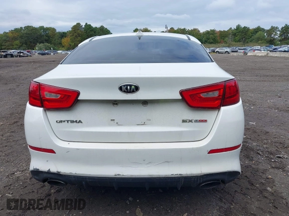 2014 Kia Optima SXL Turbo with VIN 5XXGR4A65EG263055, listed as a IAAI auction lot 40468453 with 93,494 mi miles and . Bid and sale history available at DreamBid. Image 16.