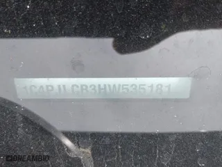 2017 Jeep Cherokee Latitude with VIN 1C4PJLCB3HW535181, listed as a IAAI auction lot 41877270 with 208,159 mi miles. Bid and sale history available at carsss.com. Image 9.