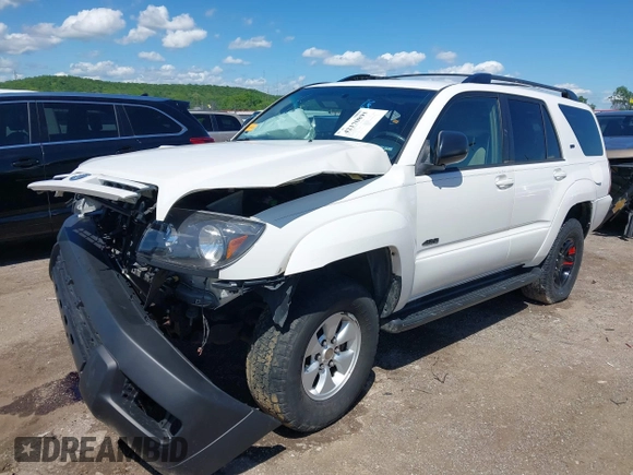 2004 Toyota 4Runner SR5 with VIN JTEBU14R240025253, listed as a IAAI auction lot 42170891 with 238,866 mi miles and . Bid and sale history available at DreamBid. Image 2.