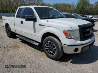 2013 Ford F-150 XL with VIN 1FTFX1CF3DKE75597, listed as a Copart auction lot 52992635 with 294,670 mi miles and Salvage Title. Bid and sale history available at carsss.com. Image 4.