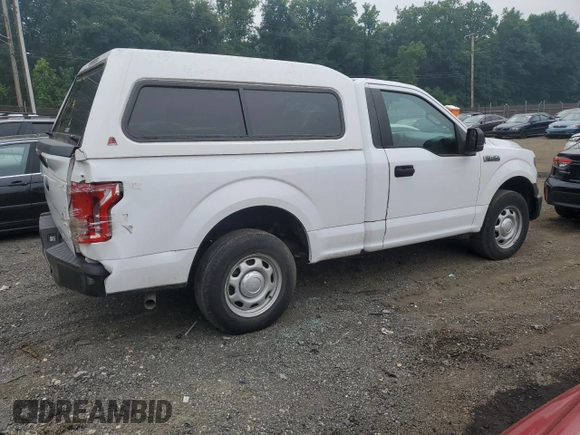 2017 Ford F-150 XL z VIN 1FTMF1C89HKE44162, wystawiony jako Copart lot #60823905 z przebiegiem 28 180 mil mil oraz Szkoda całkowita • Salvage title. Historia ofert i sprzedaży dostępna na DreamBid. Obrazek 3.