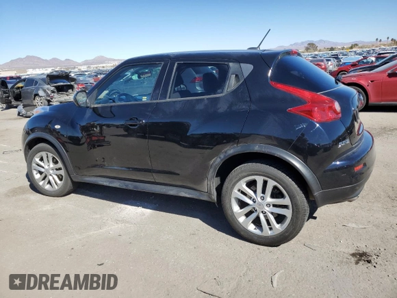2014 Nissan Juke SV with VIN JN8AF5MR0ET355009, listed as a Copart auction lot 47215825 with 105,129 mi miles and Salvage Title. Bid and sale history available at carsss.com. Image 2.