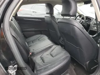 2018 Ford Fusion Hybrid Titanium with VIN 3FA6P0RU4JR206232, listed as a Copart auction lot 43419565 with 92,565 mi miles and Salvage Title. Bid and sale history available at carsss.com. Image 10.