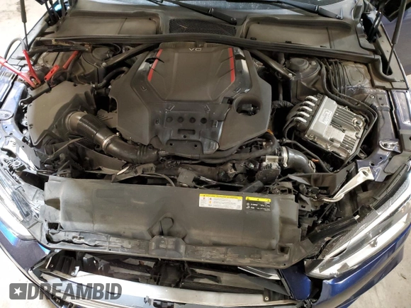 2018 Audi S5 Prestige z VIN WAU24GF58JN005912, wystawiony jako Copart lot #78801814 z przebiegiem Nie podano mil oraz Szkoda całkowita • Salvage title. Historia ofert i sprzedaży dostępna na DreamBid. Obrazek 11.