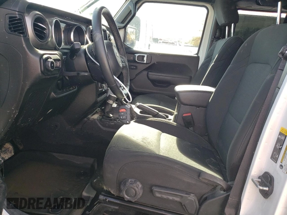 2022 Jeep Wrangler Unlimited Willys with VIN 1C4HJXDM6NW182023, listed as a Copart auction lot 74382123 with Not Provided miles and . Bid and sale history available at DreamBid. Image 7.