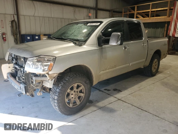 2007 Nissan Titan SE z VIN 1N6BA07B87N226908, wystawiony jako Copart lot #86951184 z przebiegiem 233 741 mil mil oraz Szkoda całkowita • Salvage title. Historia ofert i sprzedaży dostępna na DreamBid. Obrazek 1.