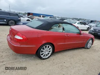 2007 Mercedes-Benz CLK 350 with VIN WDBTK56F87T085774, listed as a Copart auction lot 74606894 with Not Provided miles and Non Repairable. Bid and sale history available at DreamBid. Image 3.