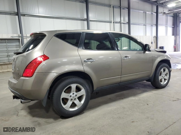 2003 Nissan Murano SL with VIN JN8AZ08T03W122744, listed as a Copart auction lot 49777265 with 154,997 mi miles and Salvage Title. Bid and sale history available at carsss.com. Image 3.