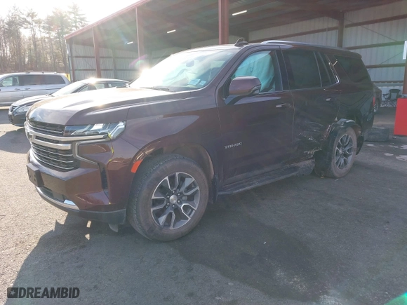 2022 Chevrolet Tahoe LT with VIN 1GNSKNKD3NR200915, listed as a IAAI auction lot 41738943 with 31,901 mi miles. Bid and sale history available at carsss.com. Image 17.
