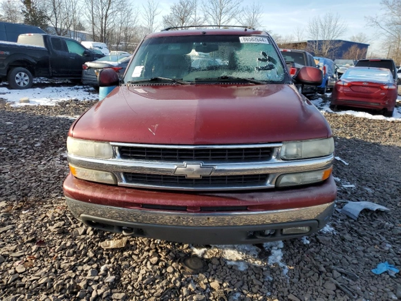 2002 Chevrolet Tahoe LT with VIN 1GNEK13Z32J229826, listed as a Copart auction lot 86582644 with 0 mi miles and Salvage Title. Bid and sale history available at carsss.com. Image 5.