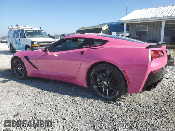 2019 Chevrolet Corvette 2LT with VIN 1G1YD2D71K5116381, listed as a Copart auction lot 82898874 with 72,045 mi miles and Salvage Title. Bid and sale history available at carsss.com. Image 2.