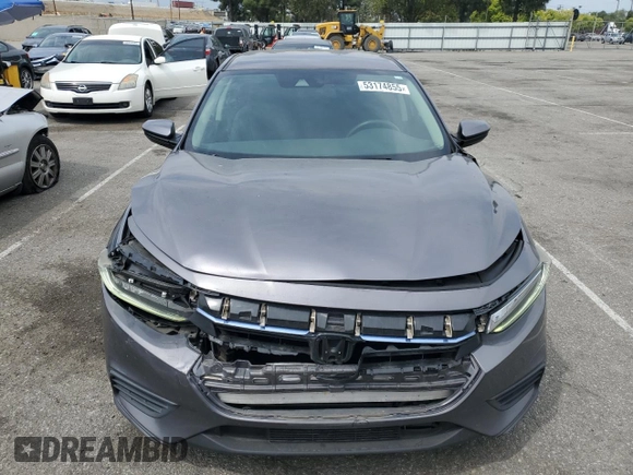 2019 Honda Insight LX with VIN 19XZE4F10KE016855, listed as a Copart auction lot 53174855 with 88,073 mi miles and Salvage Title. Bid and sale history available at carsss.com. Image 5.