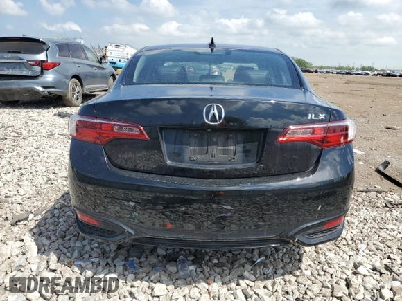 2018 Acura ILX Premium with VIN 19UDE2F72JA008455, listed as a Copart auction lot 56945665 with Not provided miles and Salvage title. Bid and sale history available at DreamBid. Image 6.