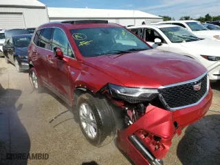 2021 Cadillac XT6 Luxury with VIN 1GYKPBR40MZ193672, listed as a Copart auction lot 54792352 with 17,147 mi miles. Bid and sale history available at carsss.com. Image 1.