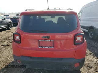 2017 Jeep Renegade Latitude with VIN ZACCJABB9HPF21559, listed as a Copart auction lot 48186465 with 115,739 mi miles and Salvage Title. Bid and sale history available at carsss.com. Image 6.
