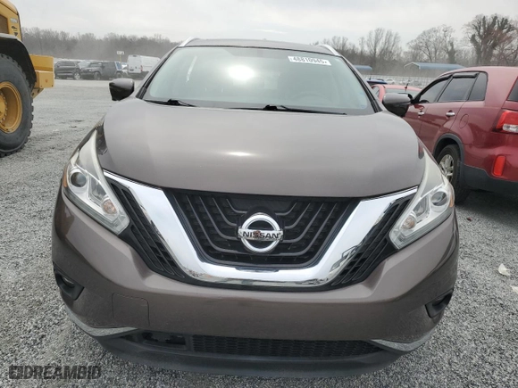 2017 Nissan Murano SV with VIN 5N1AZ2MG1HN101975, listed as a Copart auction lot 48810945 with 88,665 mi miles and Salvage Title. Bid and sale history available at carsss.com. Image 5.