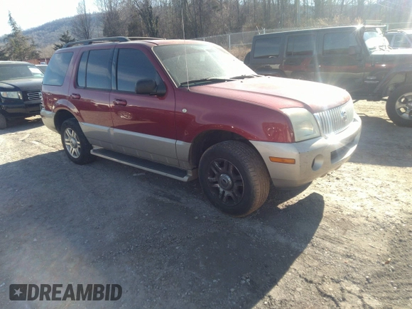 2004 Mercury Mountaineer Convenience z VIN 4M2ZU86W24ZJ33991, wystawiony jako IAAI lot #41521983 z przebiegiem 175 815 mil mil oraz . Historia ofert i sprzedaży dostępna na DreamBid. Obrazek 1.