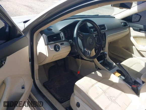 2013 Volkswagen Passat SE w/Sunroof with VIN 1VWBH7A35DC118355, listed as a IAAI auction lot 41835236 with 228,358 mi miles. Bid and sale history available at carsss.com. Image 15.