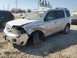 2009 Honda Pilot EX-L with VIN 5FNYF48509B028694, listed as a Copart auction lot 48733735 with 0 mi miles and Salvage Title. Bid and sale history available at carsss.com. Image 1.