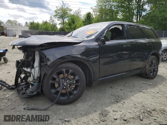 2022 Dodge Durango R/T with VIN 1C4SDJCT3NC231327, listed as a Copart auction lot 56165565 with 61,456 mi miles and Salvage title. Bid and sale history available at DreamBid. Image 1.
