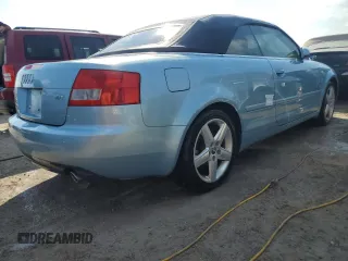 2004 Audi A4 1.8T with VIN WAUAC48H64K014294, listed as a Copart auction lot 74530054 with 85,916 mi miles and Non Repairable. Bid and sale history available at carsss.com. Image 3.