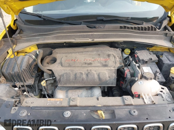 2017 Jeep Renegade Altitude with VIN ZACCJBBB6HPE96724, listed as a IAAI auction lot 42399816 with 66,912 mi miles and . Bid and sale history available at DreamBid. Image 10.