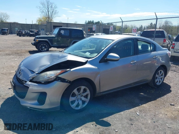 2012 Mazda 3 i Sport with VIN JM1BL1UG4C1538602, listed as a IAAI auction lot 42135873 with 140,666 mi miles and . Bid and sale history available at DreamBid. Image 2.