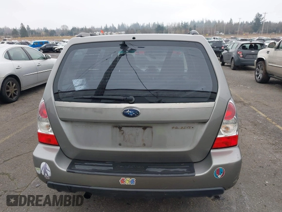 2006 Subaru Forester 2.5 X with VIN JF1SG63676H727305, listed as a IAAI auction lot 41338365 with 168,816 mi miles. Bid and sale history available at carsss.com. Image 17.