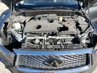 2024 Infiniti QX50 Luxe z VIN 3PCAJ5BA5RF106415, wystawiony jako Copart lot #43395655 z przebiegiem 7 631 mil mil oraz Szkoda całkowita • Salvage title. Historia ofert i sprzedaży dostępna na DreamBid. Obrazek 12.