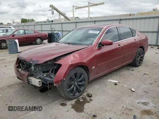 2006 Infiniti M with VIN JNKAY01F86M252188, listed as a Copart auction lot 54706385 with 126,521 mi miles and Salvage title. Bid and sale history available at DreamBid. Image 1.