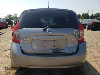 2014 Nissan Note S with VIN 3N1CE2CP7EL359104, listed as a Copart auction lot 60210585 with 65,508 mi miles and Salvage title. Bid and sale history available at DreamBid. Image 6.