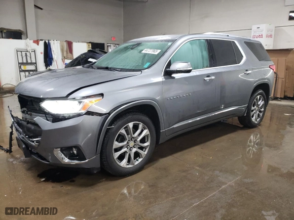 2019 Chevrolet Traverse Premier with VIN 1GNEVKKW6KJ314776, listed as a Copart auction lot 44727965 with 115,381 mi miles and Salvage Title. Bid and sale history available at carsss.com. Image 1.