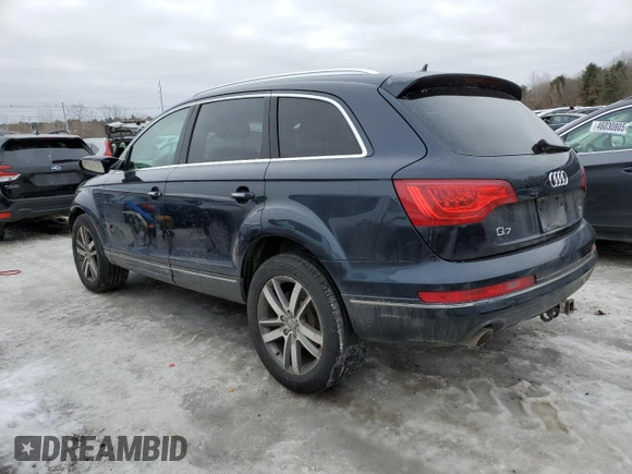2010 Audi Q7 Premium Plus with VIN WA1LMAFE7AD000835, listed as a Copart auction lot 45984715 with 170,994 mi miles and Non repairable. Bid and sale history available at DreamBid. Image 2.
