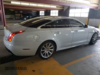 2016 Jaguar XJ R-Sport with VIN SAJWJ1CD1G8V92615, listed as a Copart auction lot 79531373 with 108,166 mi miles and . Bid and sale history available at DreamBid. Image 3.