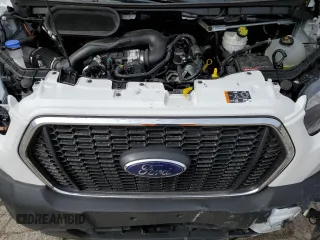2024 Ford Transit Cargo with VIN 1FTBR1Y84RKB03745, listed as a Copart auction lot 49505745 with 867 mi miles and Clean Title. Bid and sale history available at DreamBid. Image 12.