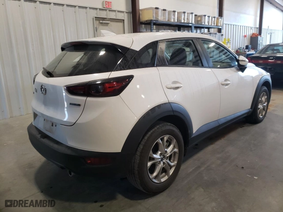 2021 Mazda CX-3 Sport with VIN JM1DKDB74M1501597, listed as a Copart auction lot 59228972 with 86,173 mi miles. Bid and sale history available at carsss.com. Image 4.