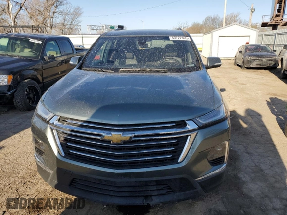 2023 Chevrolet Traverse LT Cloth with VIN 1GNERGKW6PJ148672, listed as a Copart auction lot 49722365 with 81,800 mi miles and Salvage title. Bid and sale history available at DreamBid. Image 5.