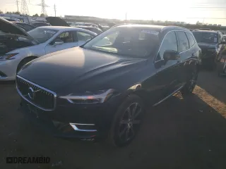 2020 Volvo XC60 Inscription with VIN YV4102RL7L1550093, listed as a Copart auction lot 72626384 with 53,106 mi miles and Salvage Title. Bid and sale history available at carsss.com. Image 1.